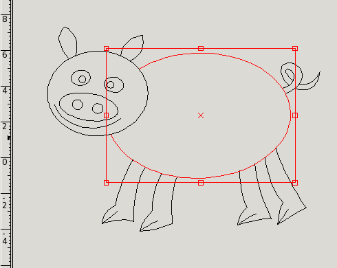 A pig before the transformation.